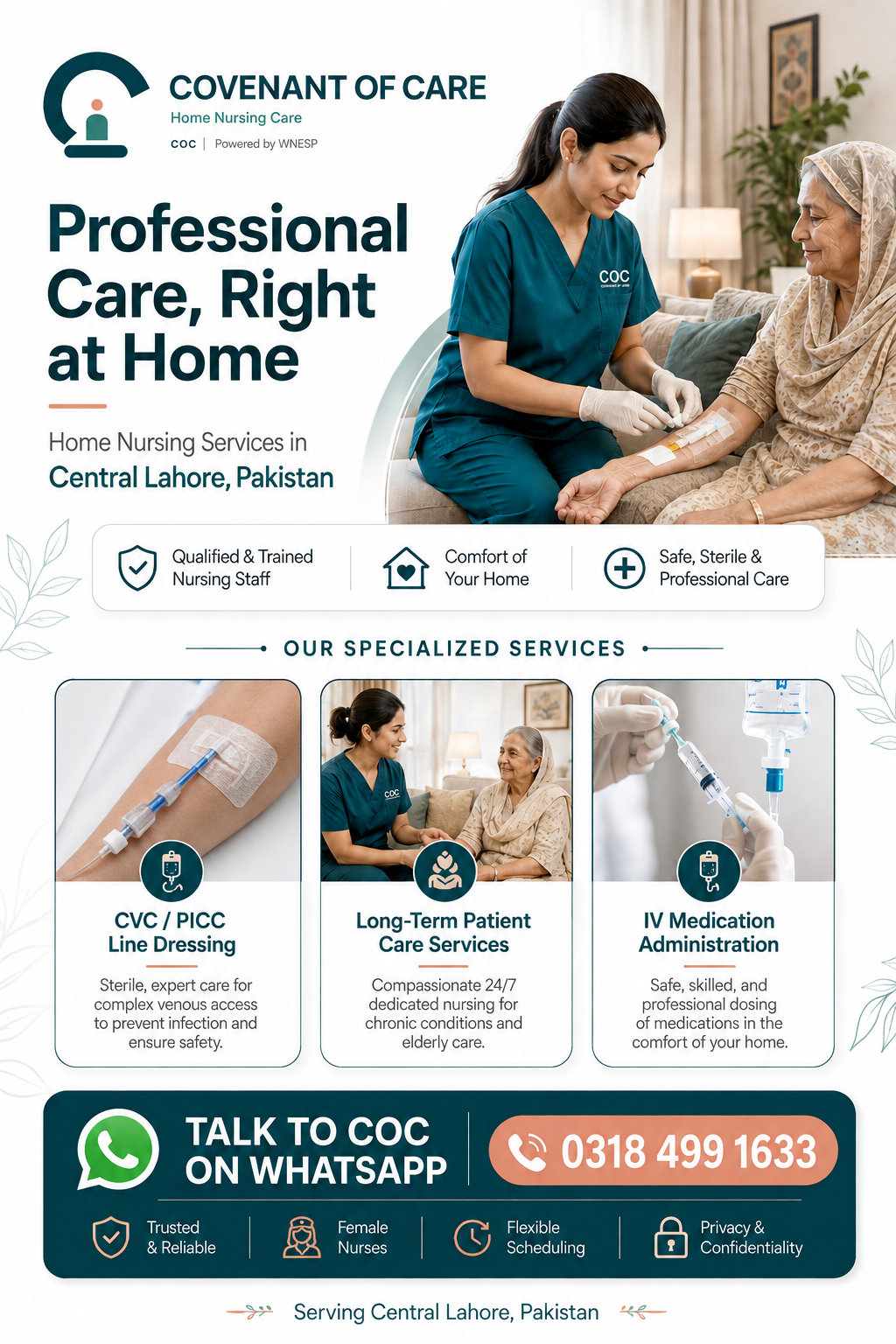 Covenant of Care home nursing services